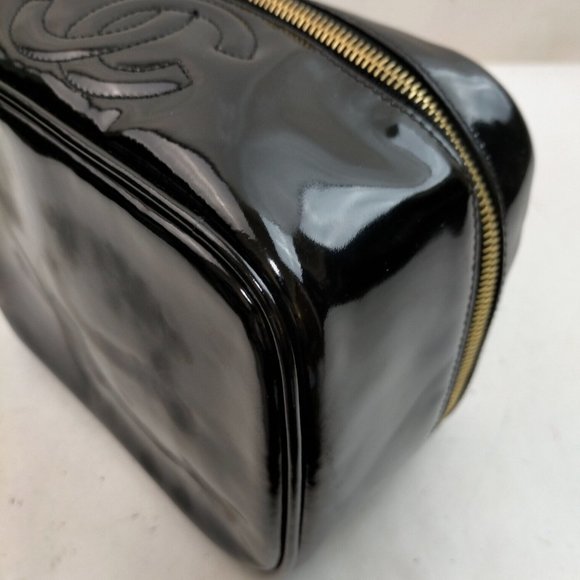 Chanel Vanity Bag Black Enamel - Picture 4 of 9